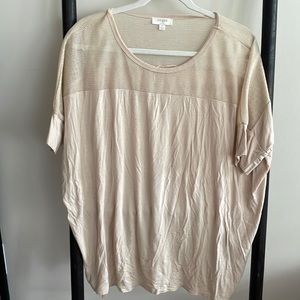 Size Small Oversized Pink Umgee short sleeve top
